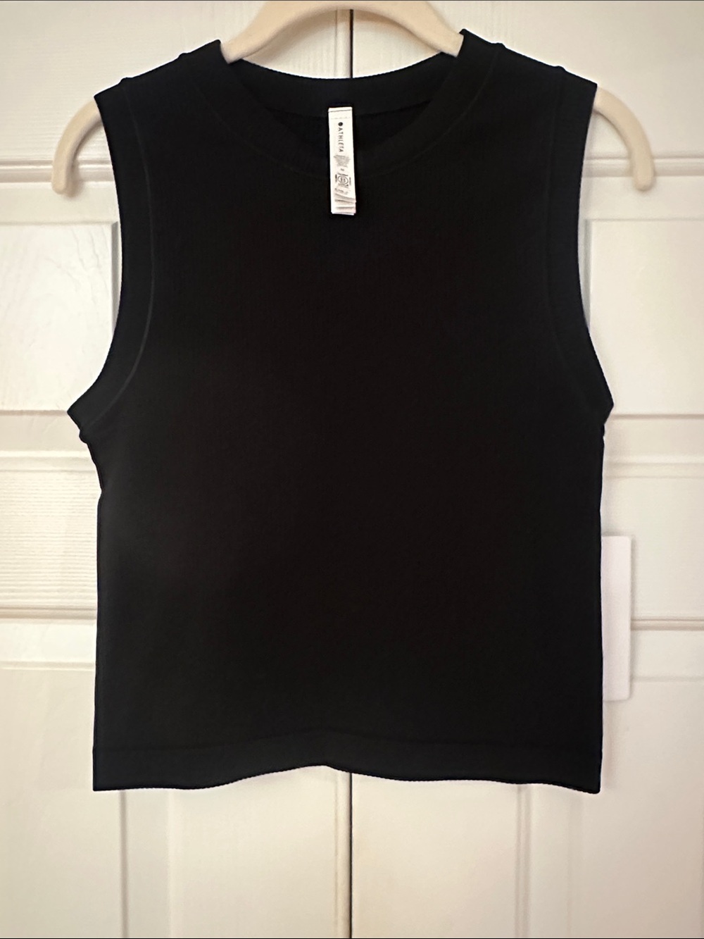 Athleta Black Renew Seamless Muscle Tank size Medium